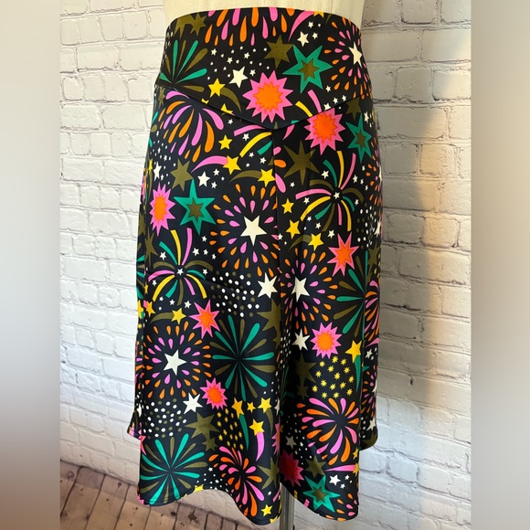 Boden Satin Bias-Cut A-Line Mini Skirt--Sz 6 - Picture 5 of 13